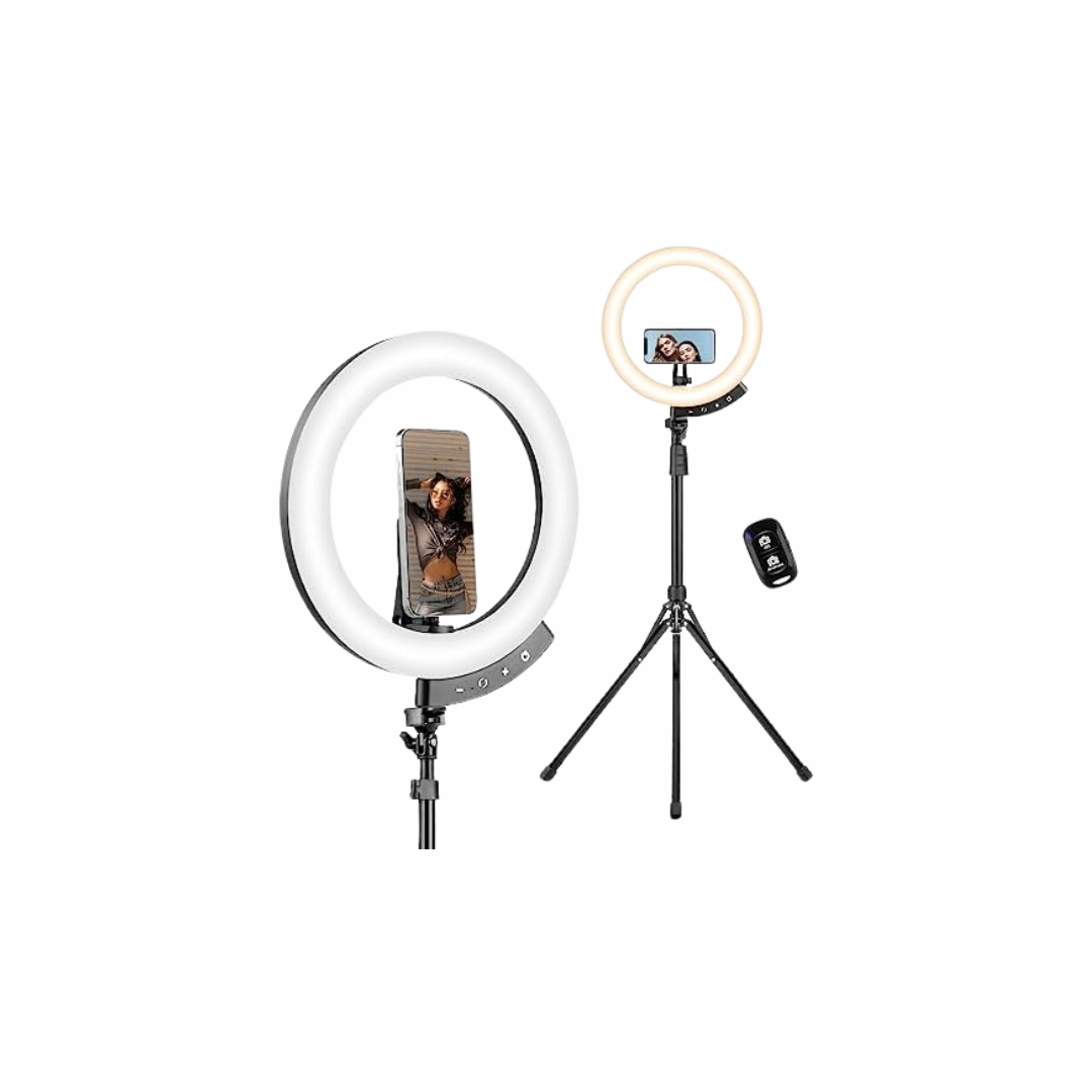 Ring Light with Tripod &amp; Phone Holder